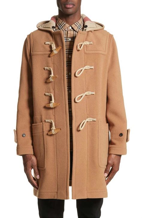 nordstrom burberry sport coat|men's Burberry duffle coat.